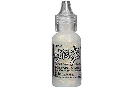 Ranger Stickles Glitter Glue 1/2-Ounce, Icicle (SGG01-836)