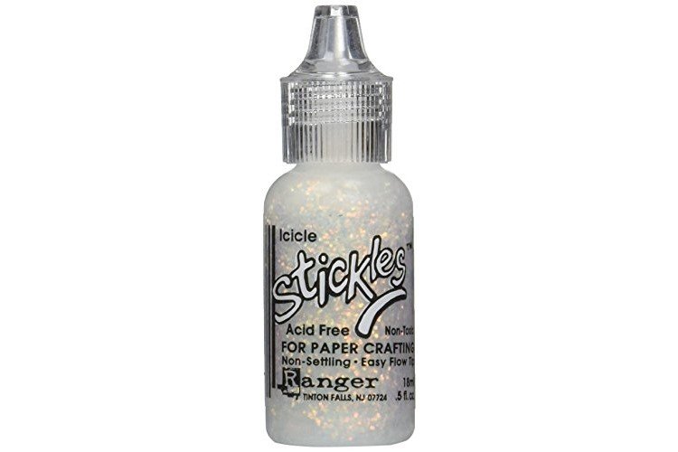 Ranger Stickles Glitter Glue 1/2-Ounce, Icicle (SGG01-836)