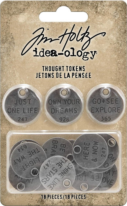 Tim Holtz - Advantus OPTICAL LENS IDEA-OL, Thought Tokens