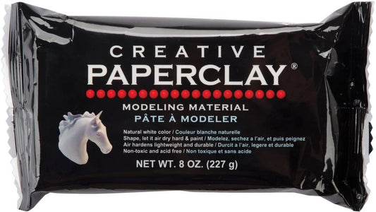 Creative Paperclay 8 Ounces White (2-Pack)