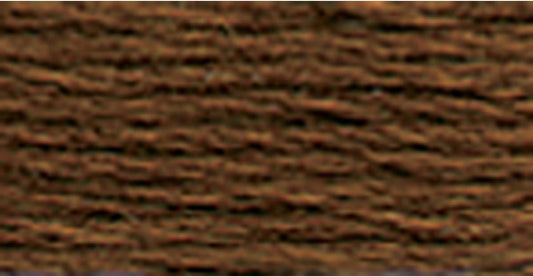 DMC Pearl Cotton Ball Size 8 87yd, Dark Coffee Brown