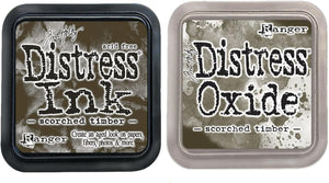 Bundle Scorched Timber Tim Holtz Ranger ink January 2024 Release Pad Set- Both Oxide and Standard Pads Included