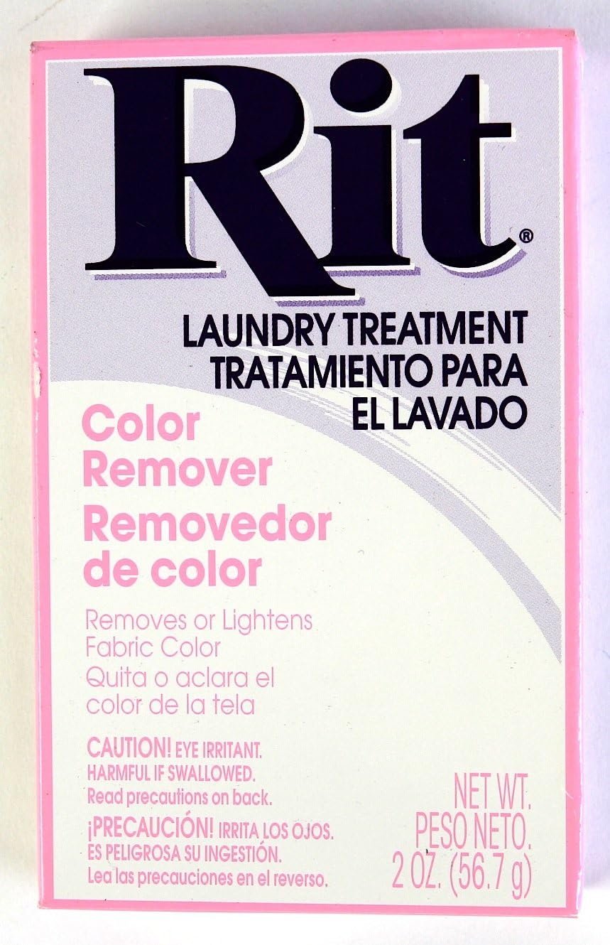 Rit Dye Laundry Treatment Color Remover Powder, 2 oz