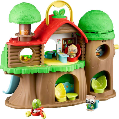 Fat Brain Toys Timber Tots Schoolhouse - Classic Imaginative Play for Ages 2+