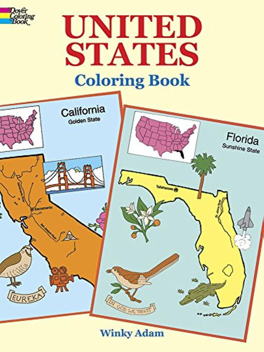 United States Coloring Book (Dover American History Coloring Books)
