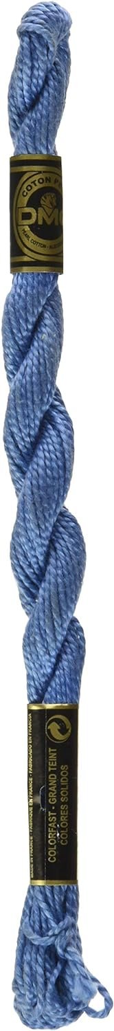 DMC 115 3-334 Pearl Cotton Thread, Medium Baby Blue