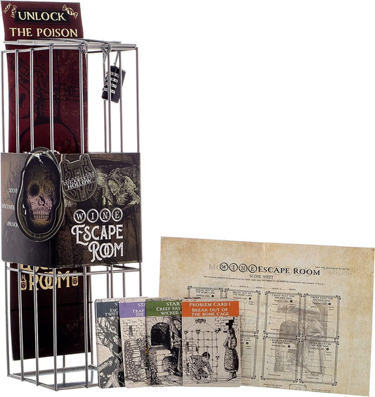 Boxer Gifts Wine Escape Room