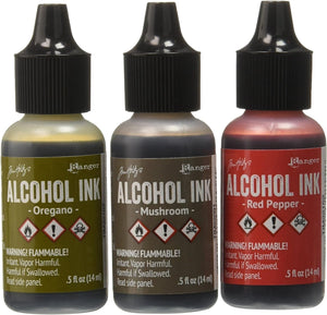 Ranger Adirondack Alcohol Ink 1/2-Ounce 3/Pkg