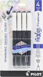 Pilot Pen Corporation of America Frixion Fineliner 4pk Black Marking, None