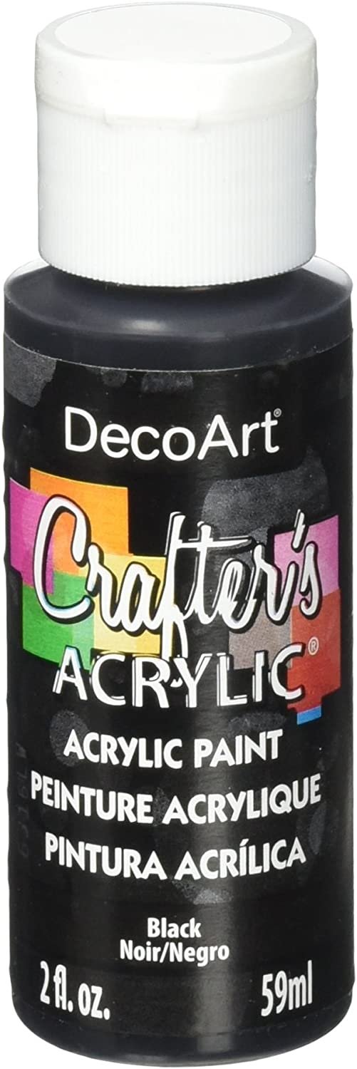 DecoArt Crafter's Acrylic Paint, 2-Ounce, Tropical Blue