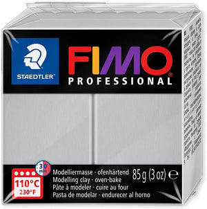 Staedtler 8004 FIMO Professional Oven-Hardening Polymer Modelling Clay - Pack of 9 x 85g Blocks - Warm Neutral Set