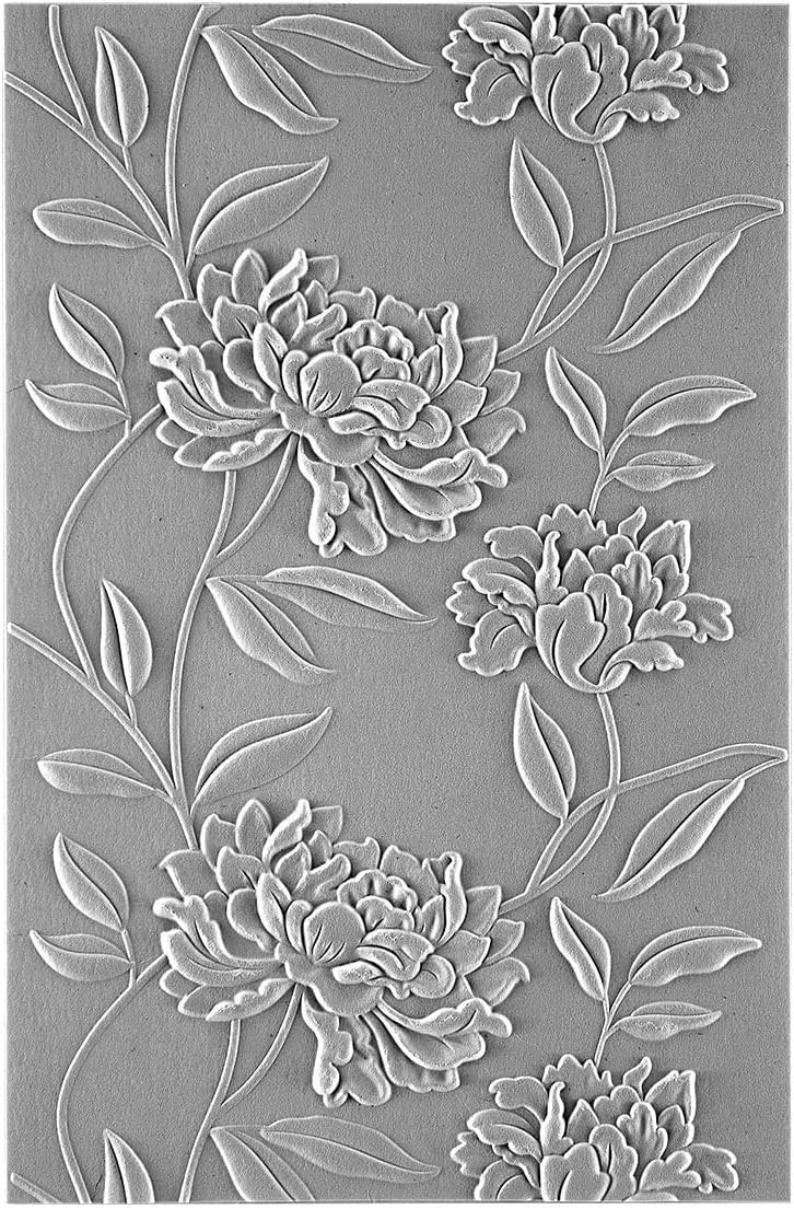 SPELLBINDERS PAPERCRAFTS, INC 3D Embossing Folder Beau Bloom, Opaque