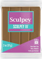 Sculpey III Polymer Oven-Bake Clay, Hazelnut Brown, Non Toxic, 2 oz. bar