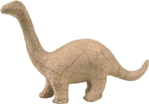 Decopatch Small Papier-Mache Brontosaurus Figurine 5”