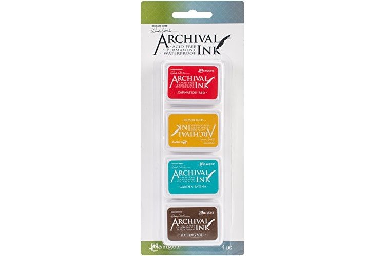 Ranger AMDK57796 Wendy Vecchi Mini Archival Ink Pads-Kit #1