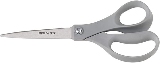 Fiskars 01-004249J 8-Inch Performance Scissors, Gray
