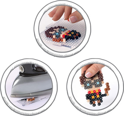 Perler 3D Hogwarts Harry Potter Fuse Bead Craft Kit, Multicolor 2004 Piece
