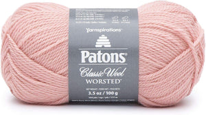 Patons Classic Wool Yarn, Pink Quartz