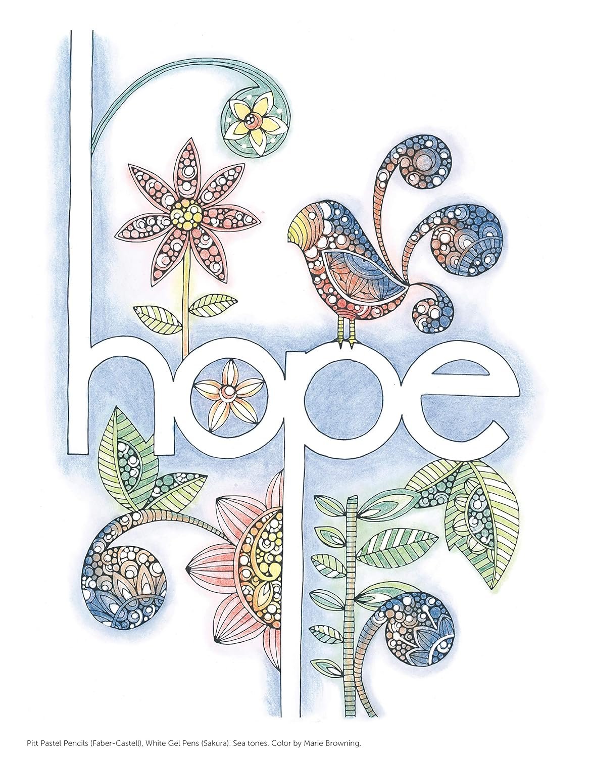 Creative Coloring Inspirations: Art Activity Pages to Relax and Enjoy! (Design Originals) 30 Motivating & Creative Art Activities on High-Quality, Extra-Thick Perforated Pages that Won't Bleed Through