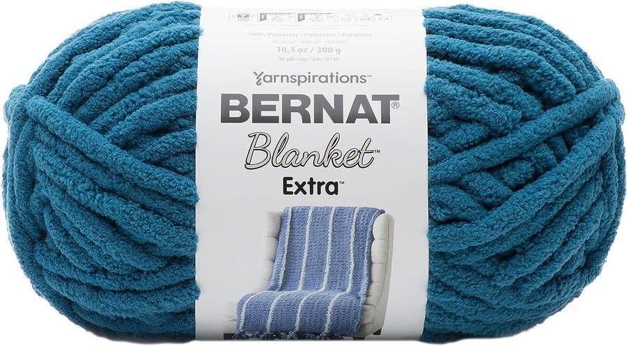 Bernat Teal Dream Blanket Extra