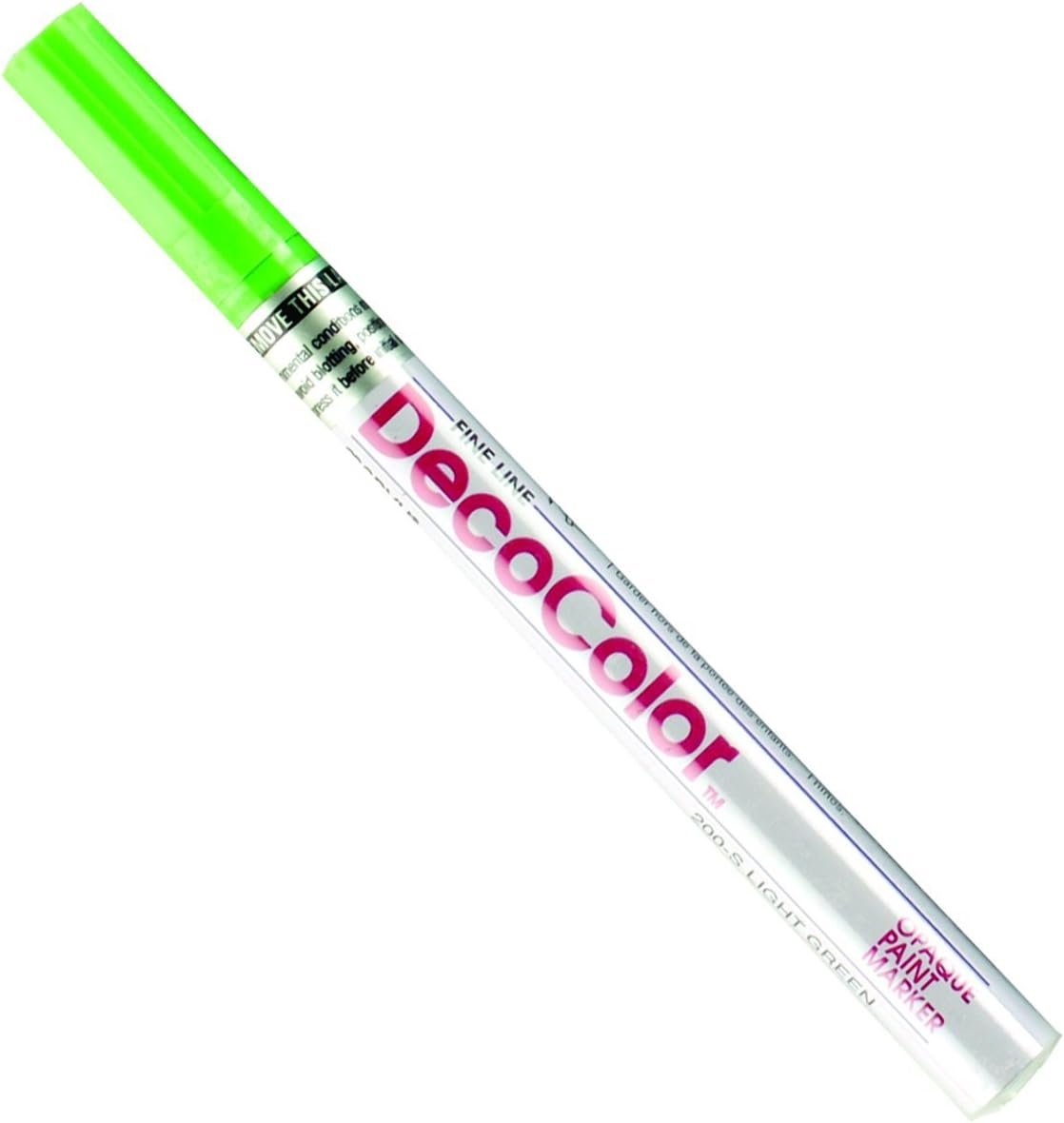 UCHIDA 200-C-11 Marvy Deco Color Fine Point Paint Marker, Light Green