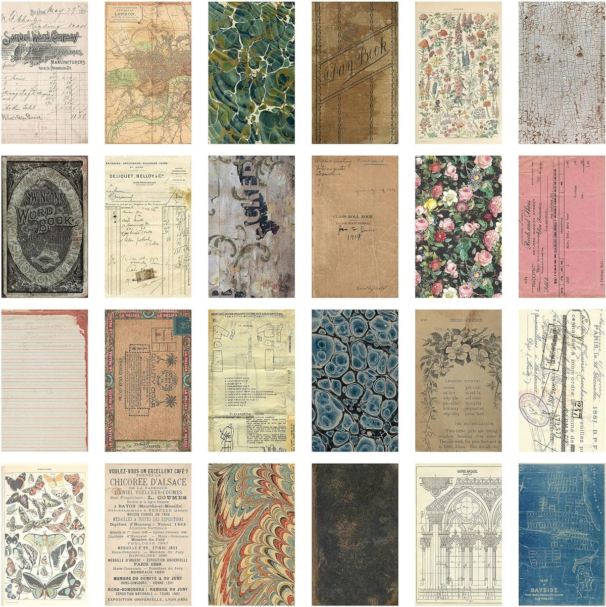 Tim Holtz Backdrops 1 Craft and Hobby, Volume #1 24