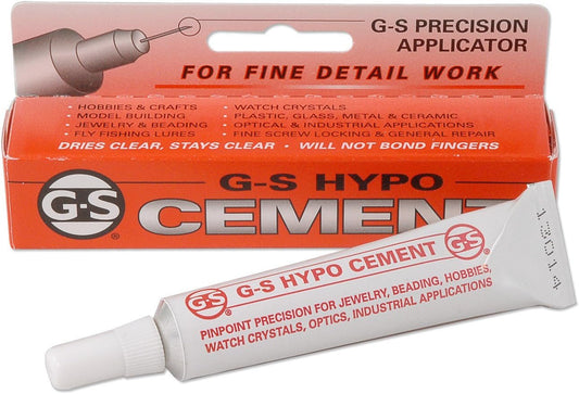 G-S Hypo-Tube Cement 1/3oz.