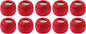 DMC 116 8-321 Pearl Cotton Thread Balls, Red, Size 8