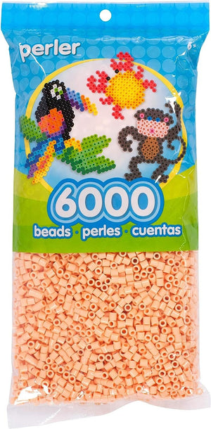 Perler 80-11101 Fuse Bead Bag for Arts and Crafts, Light Blue, 6000pcs