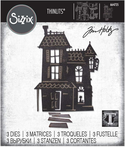 Tim Holtz - Sizzix SIZZIX THINLITS DIE HAUNTED