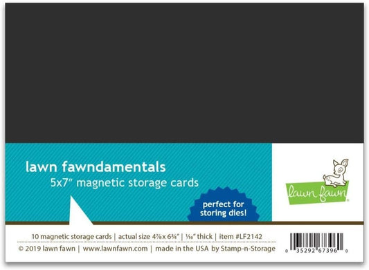 Lawn Fawn LF2142 Magnetic Storage Cards - 5" X 7" Lawn Fawndamentals