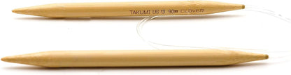 Clover 3016/36-13 Takumi Bamboo Circular 36-Inch Knitting Needles, Size 13