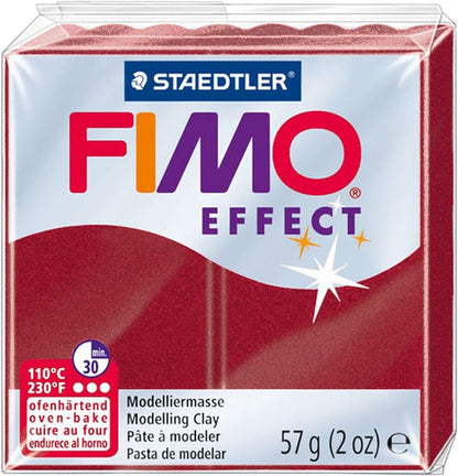 FIMO Effect Polymer Oven Modelling Clay - 57g - Set of 5 - Metallic Finish