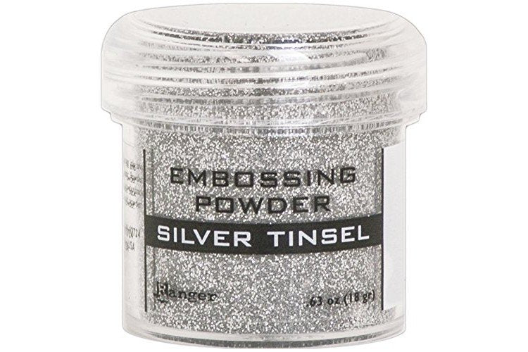 Ranger Silver Tinsel Embossing Powder