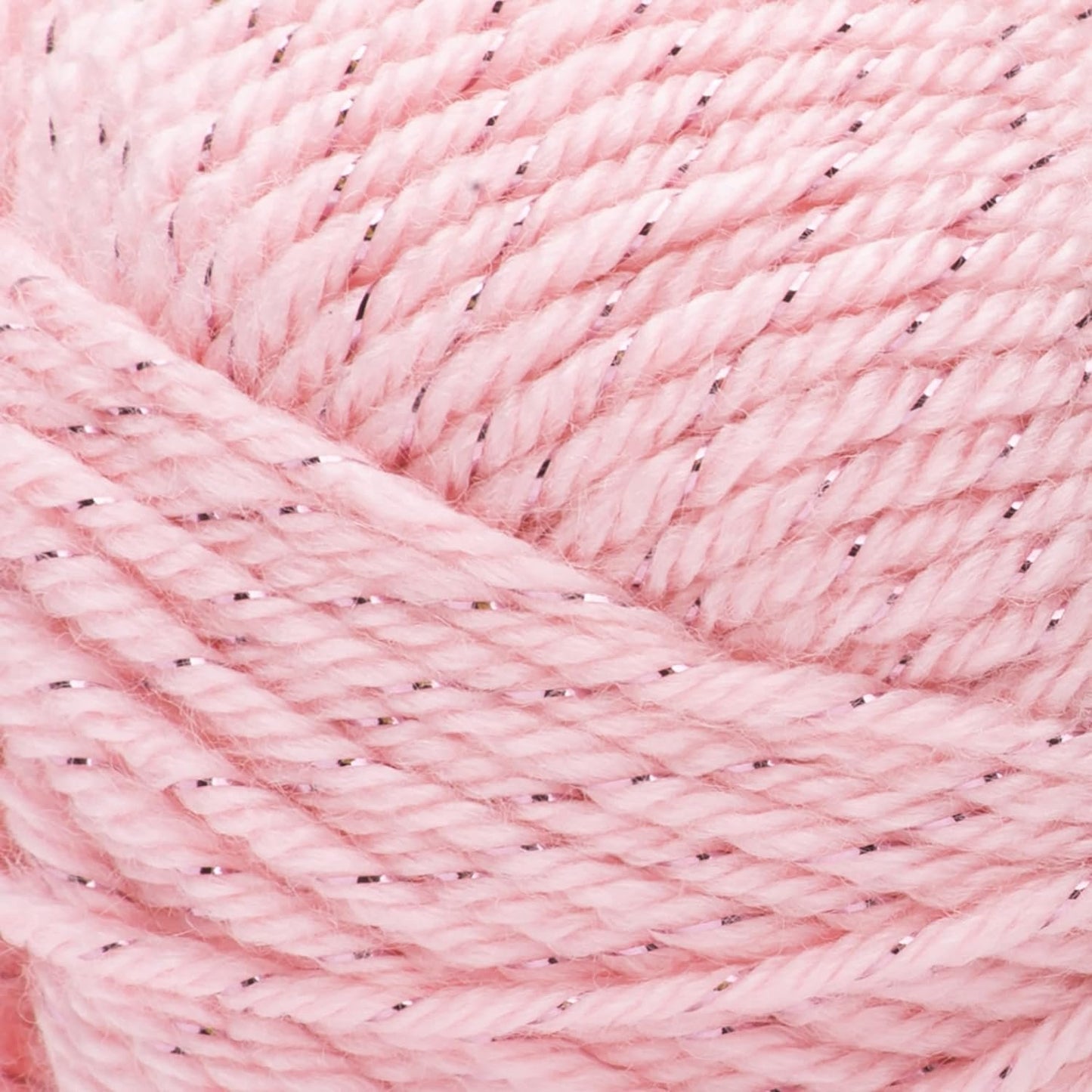 Caron Yarn Simply PAR, Soft Pink Sparkle