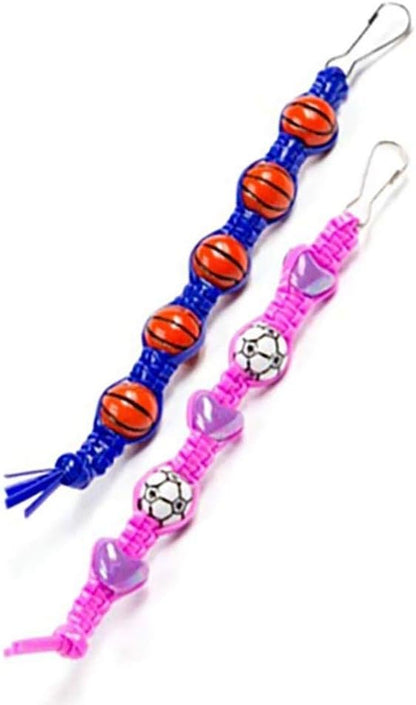 Cousin DIY Fun Packs 80 Yard Multi-Craft Lace Lanyard String, 10 Colors, One Size