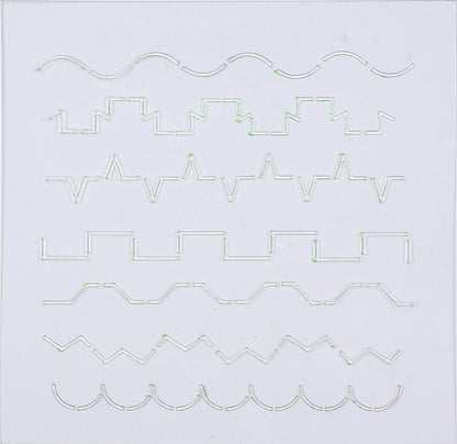 CREATIVE IMPRESSIONS EMBROIDERY TEMPLATES 5/PKG