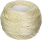 DMC Pearl Cotton Ball Size 12 141yd, Cream