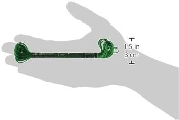 DMC 1008F-S909 Shiny Radiant Satin Floss, Emerald Green, 8.7-Yard