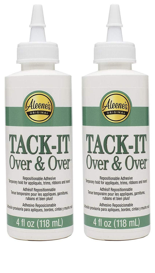 Aleene's Roll Over Image to Zoom in Tack-It Over & Over Liquid Glue 4oz (Twо Pаck)