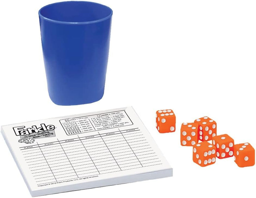 Farkle - Family Game Night Fun - Classic Dice-Rolling, Risk-Taking Game, For Adults and Kids Ages 8 and up