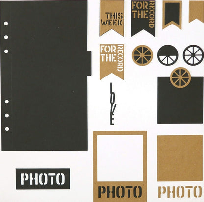 Elizabeth Craft Designs Elizabeth Craft Metal Die-Planner Essentials 3, Silver