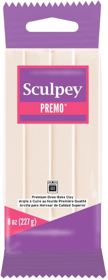 Polyform Premo Sculpey Polymer Clay 8 oz Translucent