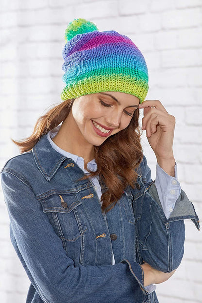 RED HEART Super Saver Yarn, Stripe-Fruity