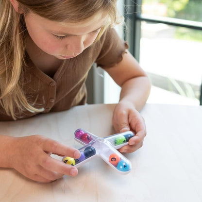 Fat Brain Toys Tiltago - Travel Brainteaser & Fidget Toy for Kids, Teens, Adults