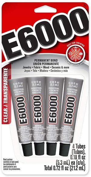 E6000 5510310 Craft Adhesive Mini (4 Pack)