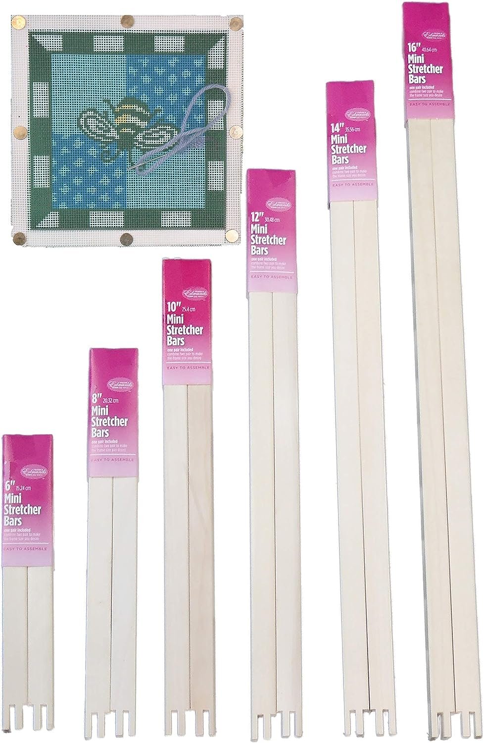 Frank A. Edmunds Mini Stretcher Bar Set, Assorted Sizes