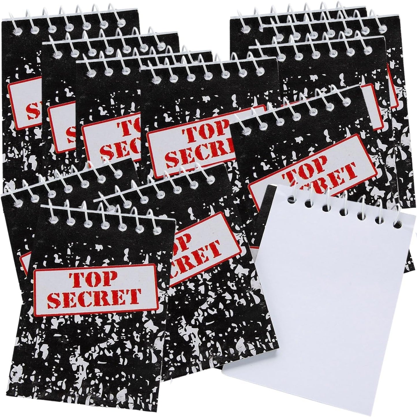 Fun Express Top Secret Notebook (set of 24 note pads) Party Supplies