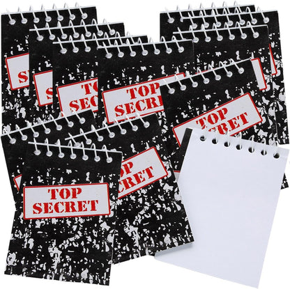 Fun Express Top Secret Notebook (set of 24 note pads) Party Supplies
