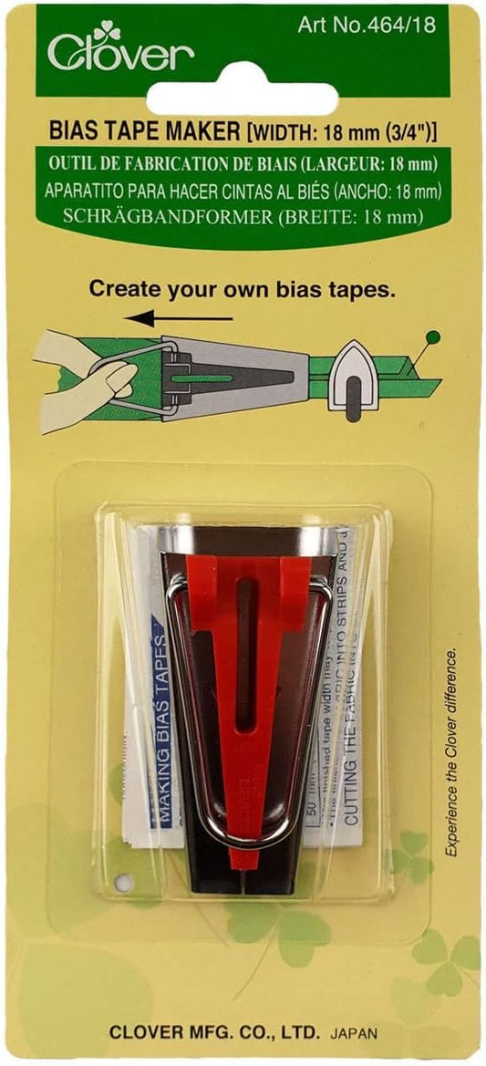 Clover Bias Tape Maker-3/4" -464-18